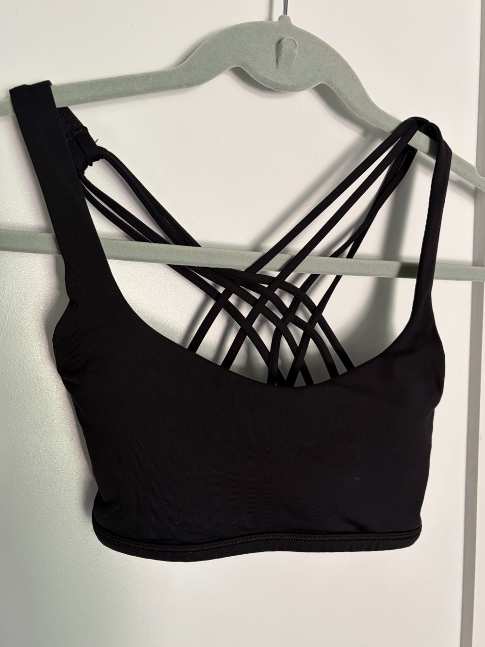 14. Size 4 LULULEMON Black Free To Be Bra